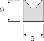 V9レール　寸法図